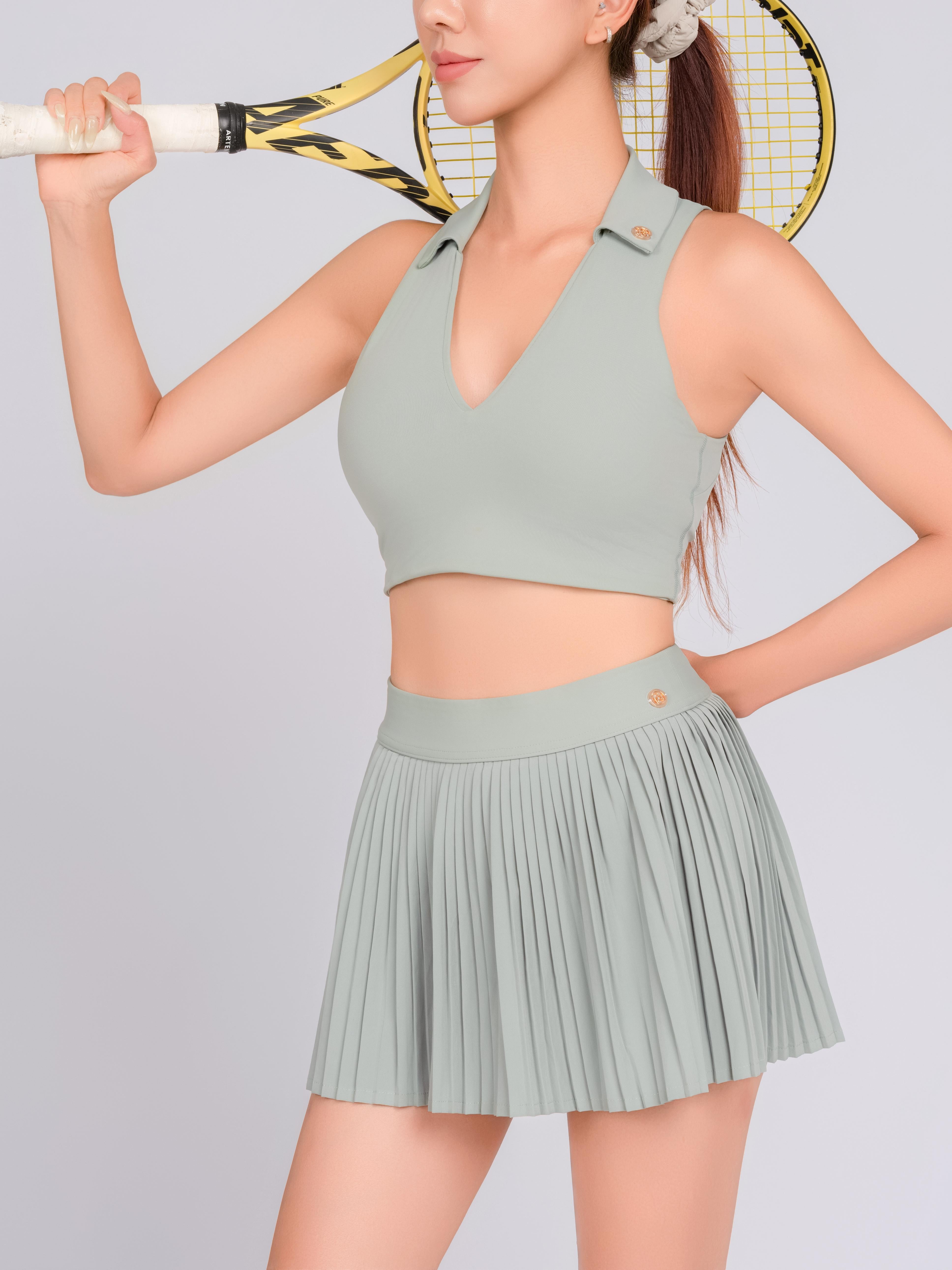 TILLY CROP TOP – GREEN