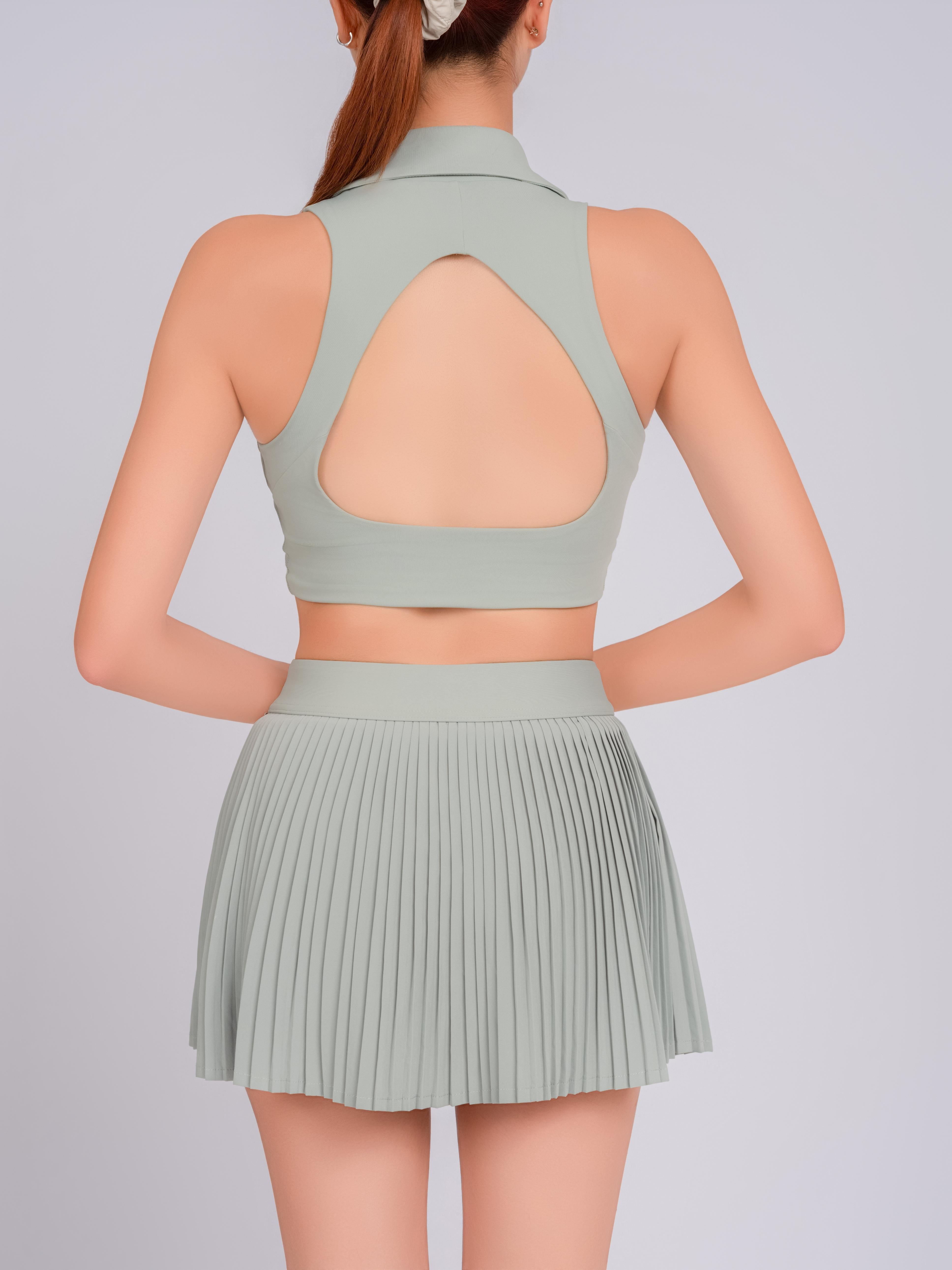 TILLY CROP TOP – GREEN