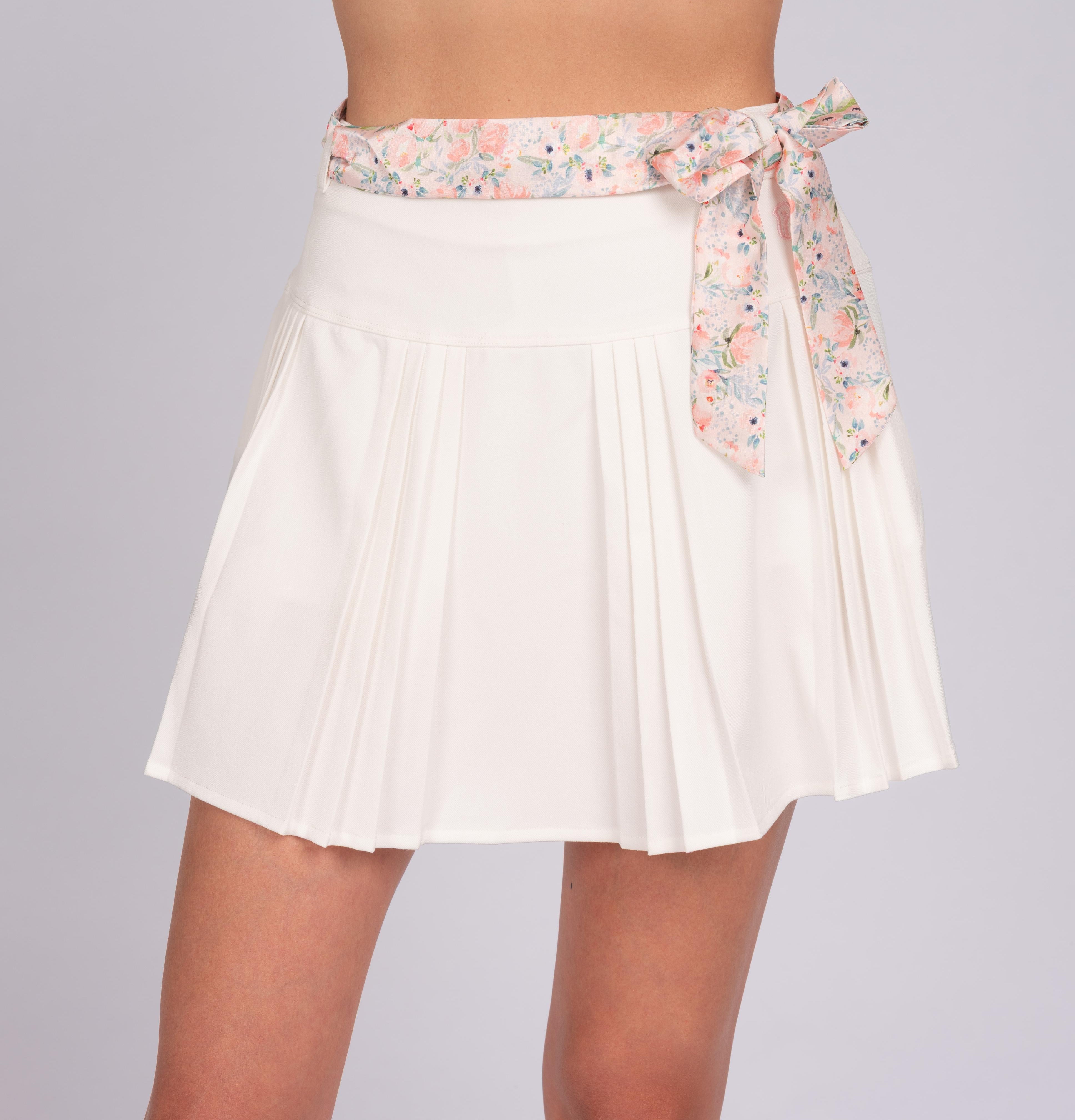 PEONY PLEATED SKIRT