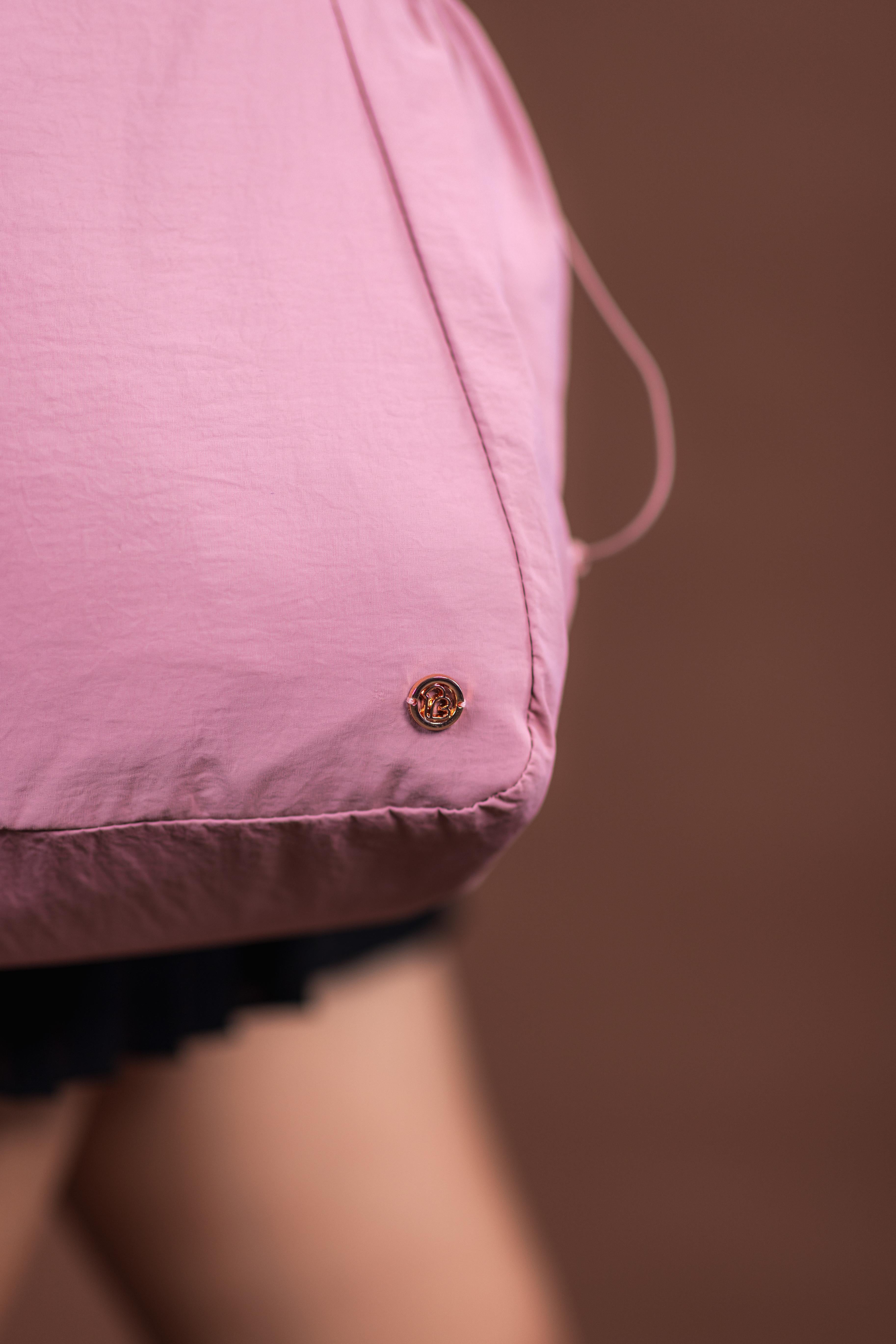 BIRDIE SHOPPER BAG : BABY PINK