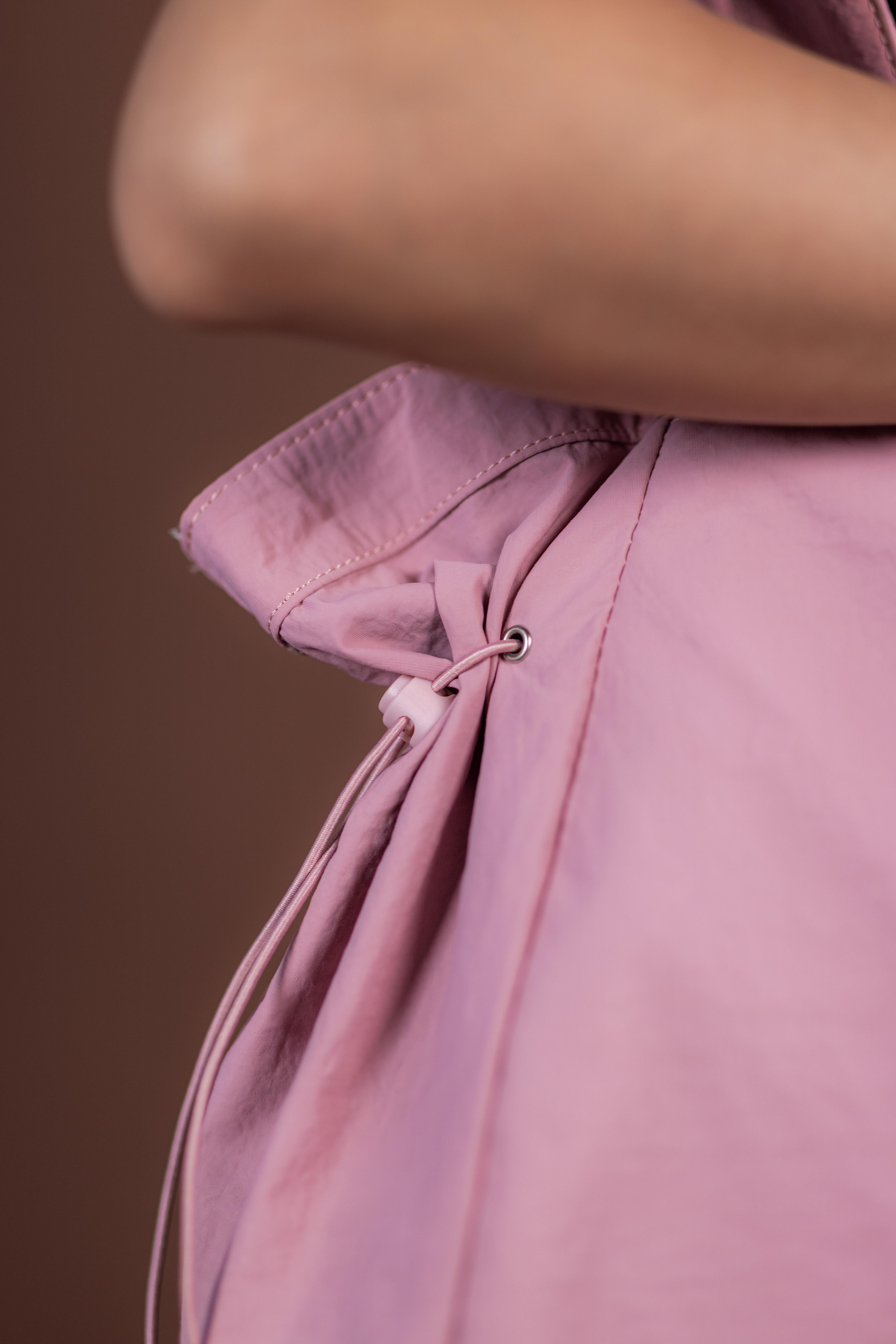 BIRDIE SHOPPER BAG : BABY PINK