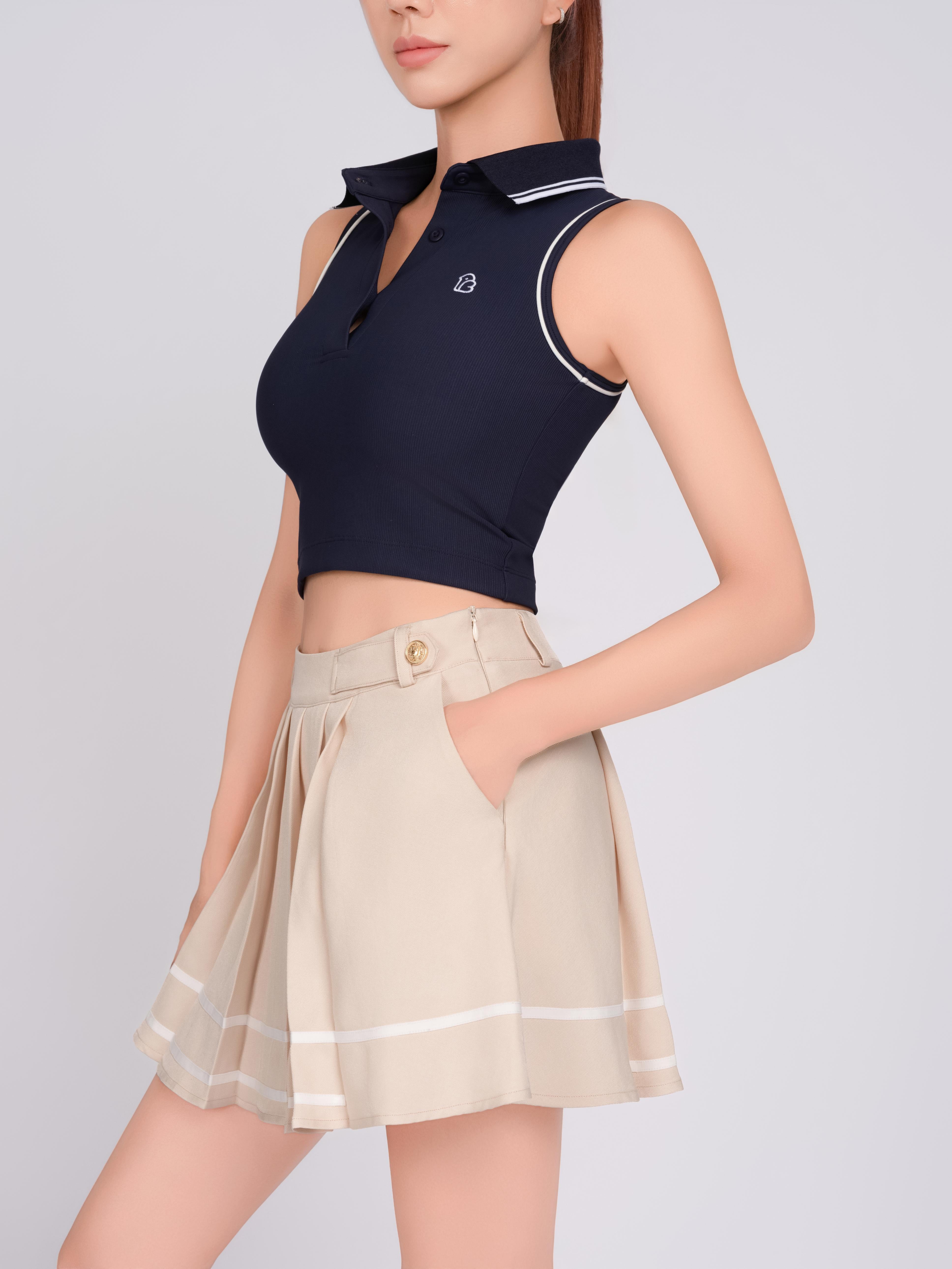 CHELSEA PLEATED SKIRT