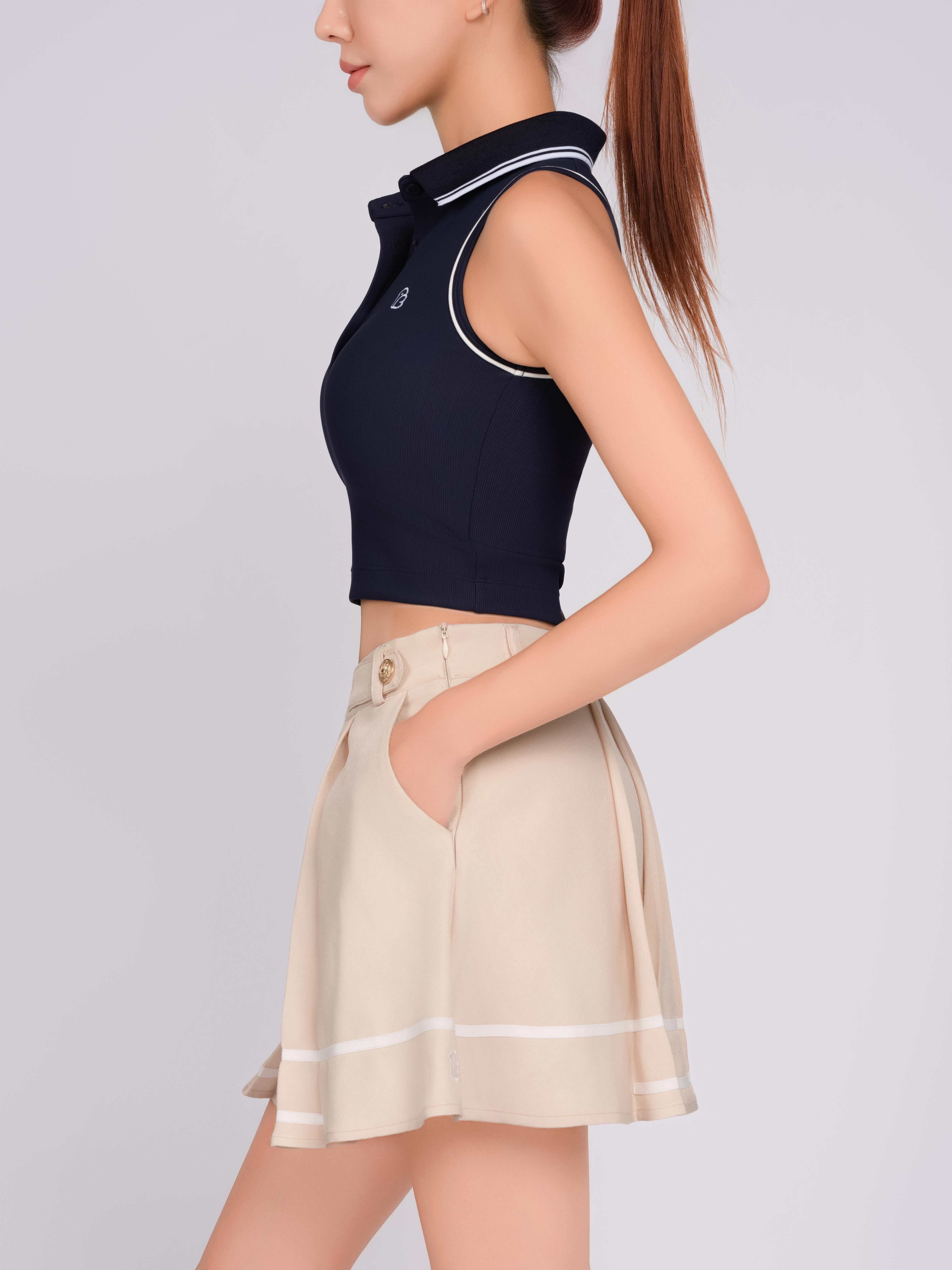 CHELSEA PLEATED SKIRT